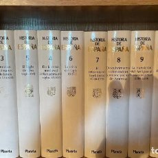 Livres: HISTORIA DE ESPAÑA, PLANETA, COMPLETA, 12 TOMOS. Lote 347647153