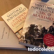 Libros: TRILOGÍA TRAJANO DE SANTIAGO POSTERGUILLO. Lote 365556891