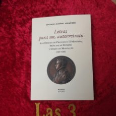 Libros: LETRAS PARA UN AUTORRETRATO, SANTIAGO MARTÍNEZ HERNÁNDEZ. Lote 400581699