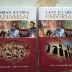 Libros: GRAN HISTORIA UNIVERSAL - TOMOS 8 Y 9 (2006)