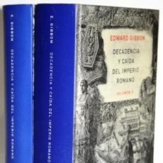 Libros: DECADENCIA Y CAÍDA DEL IMPERIO ROMANO. 2 TOMOS GIBBON, EDWARD PUBLICADO POR ATALANTA, 2012 ISBN 10: