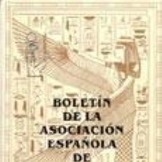 Libros: BOLETÍN DE LA ASOCIACIÓN ESPAÑOLA DE EGIPTOLOGÍA Nº 14. AÑO 2004
