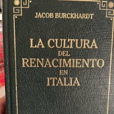 Libros: LA CULTURA DEL RENACIMIENTO EN ITALIA
