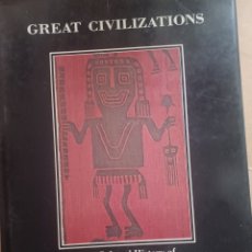 Libros: BARIBOOK 211. GREAT CIVILIZACIONS THE CULTURAL HISTORY OF PRECOLUMBIAN AMÉRICA