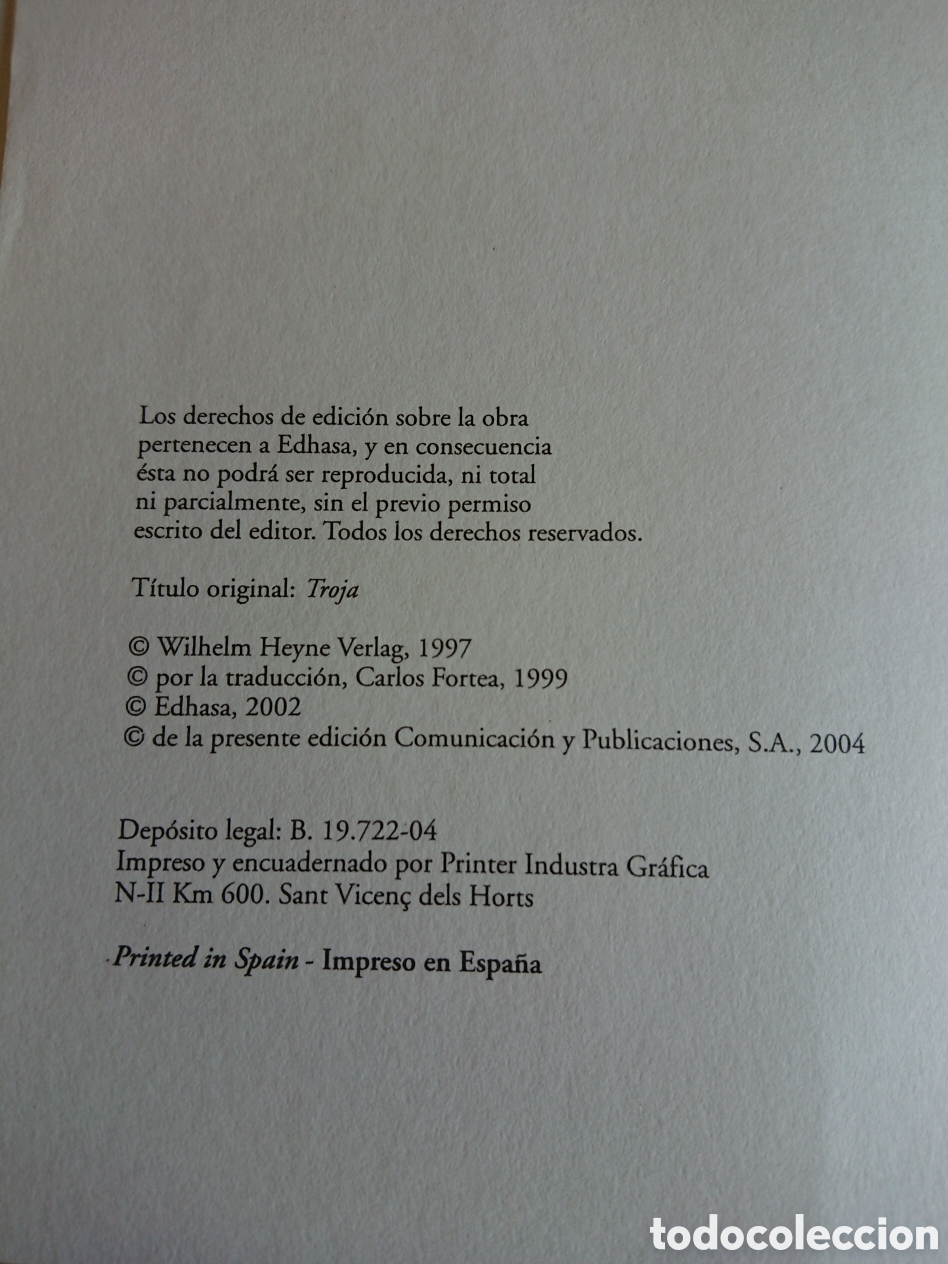 Libros: Troya - Gisbert Haefs - Foto 4