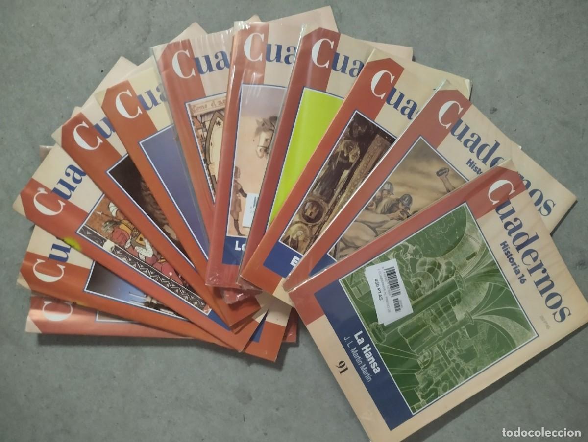 Libros: 17 fasc&iacute;culos de &rdquo;CUADERNOS&rdquo; HISTORIA 6