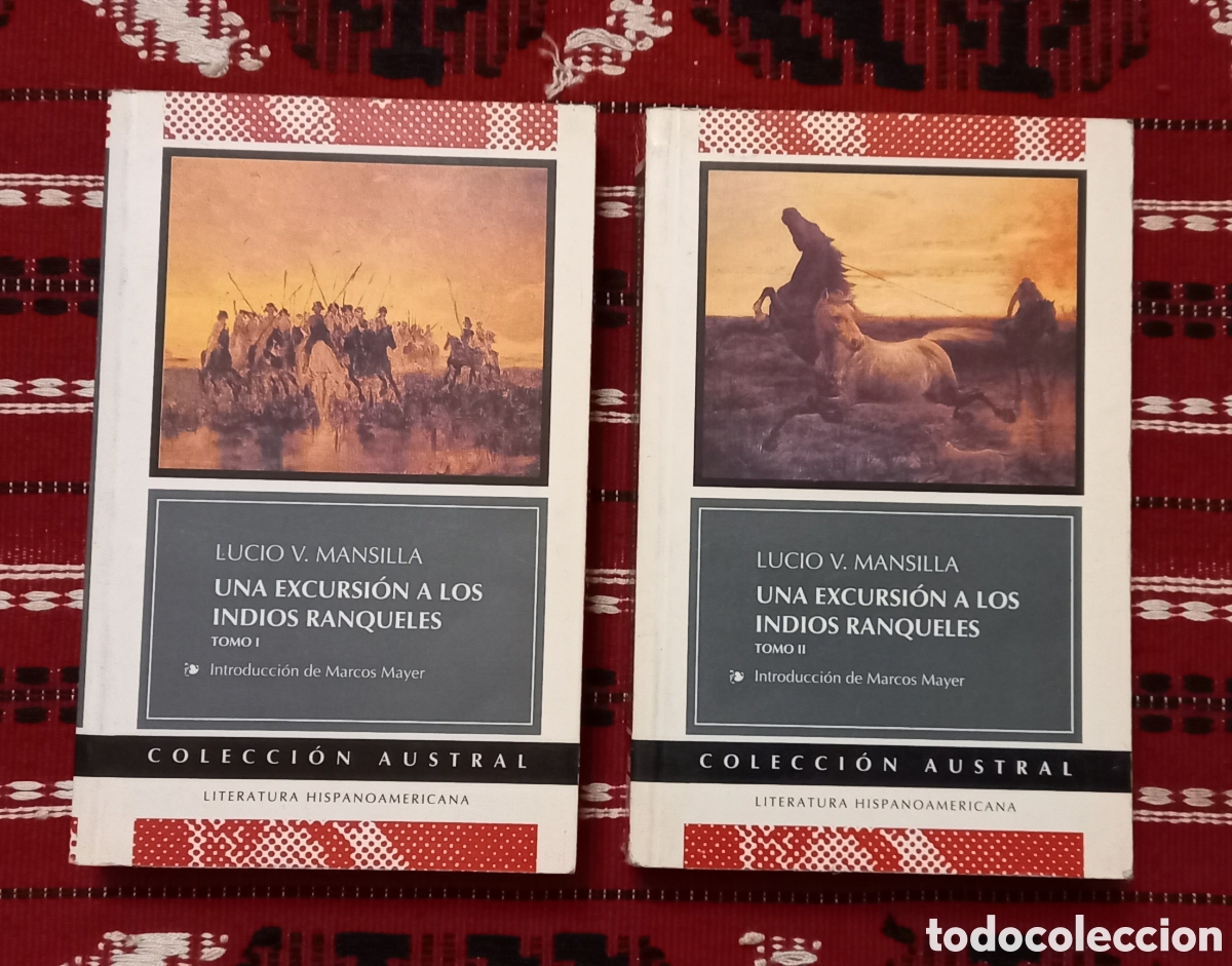 Libros: Libro:&rdquo;Una excursi&oacute;n a los indios Ranqueles&rdquo; tomo 1 y 2 - Foto 1