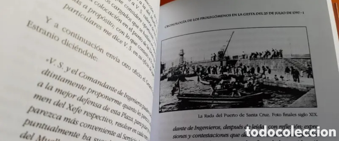 Libros: CRONOLOGIA DE LOS PROLEGOMENOS EN LA GESTA DEL 25 DE JULIO DE 1797 - Foto 3