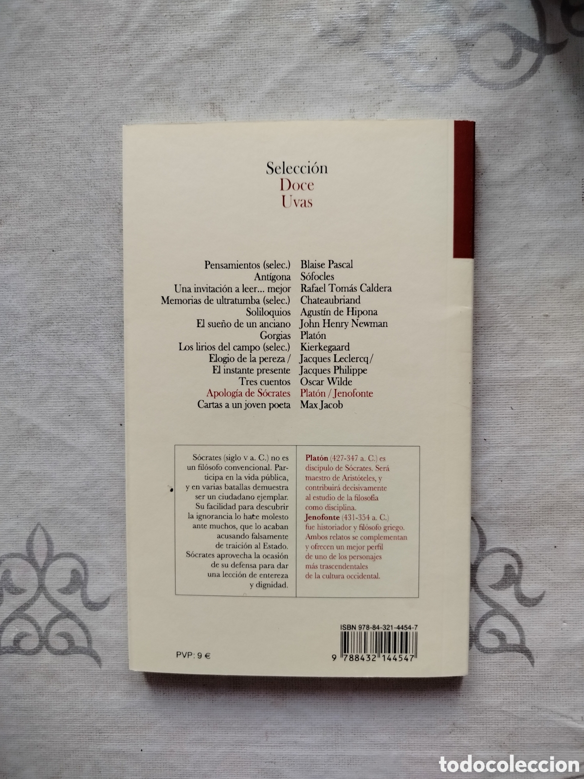 Libros: Apolog&iacute;a de S&oacute;crates - Foto 2