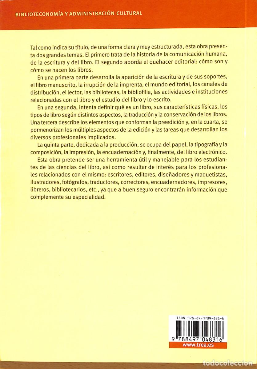Libros: EL LIBRO Y LA EDICI&Oacute;N de BORRAS PERELLO, LLUIS - Foto 2
