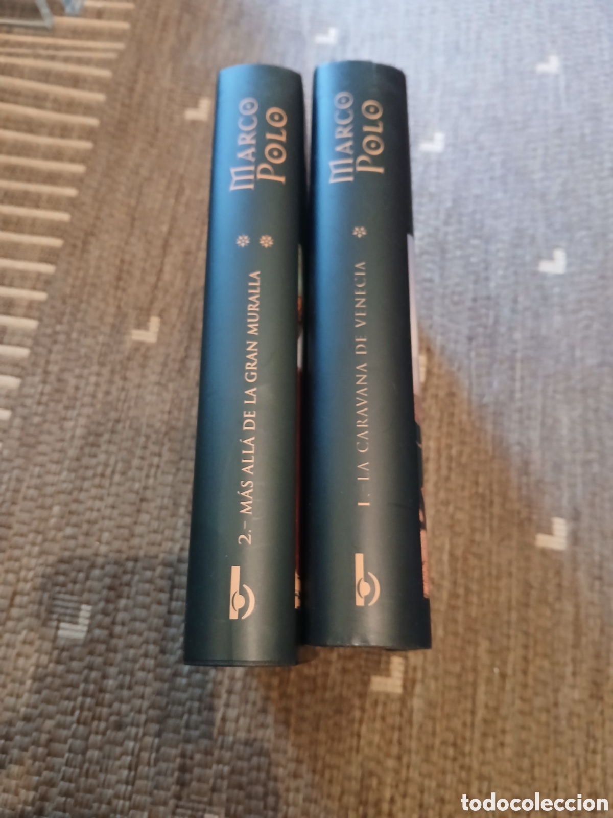 Libros: 2 tomos de marc&oacute; polo como nuevos - Foto 2