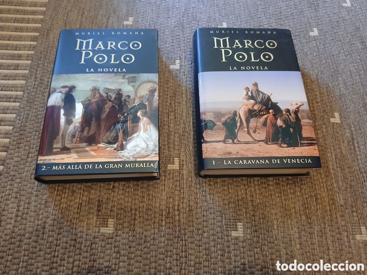 Libros: 2 tomos de marc&oacute; polo como nuevos - Foto 3