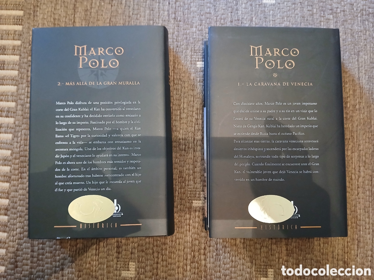 Libros: 2 tomos de marc&oacute; polo como nuevos - Foto 4