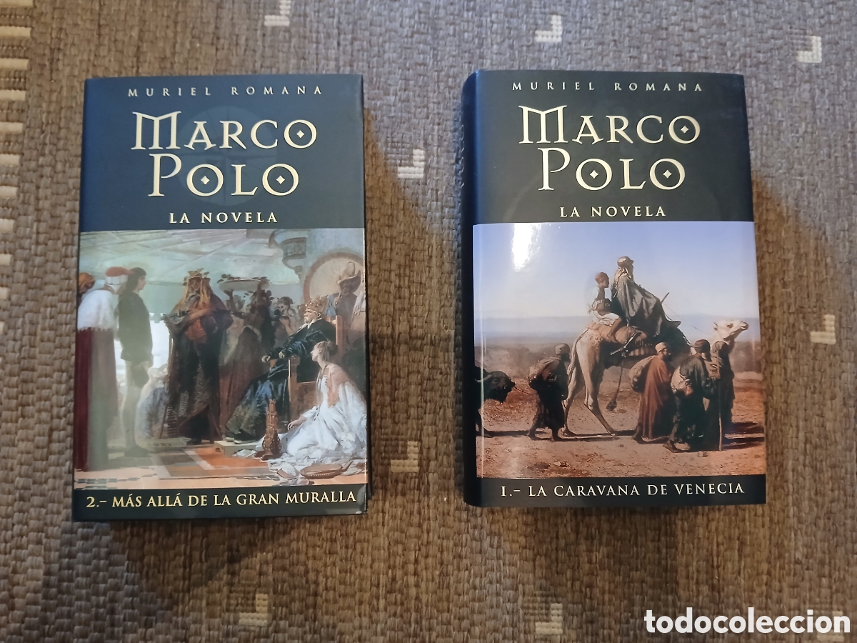 Libros: 2 tomos de marc&oacute; polo como nuevos - Foto 1