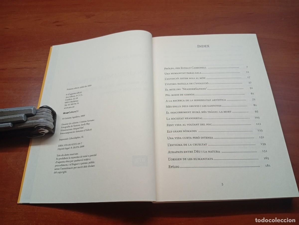 Libros: Una Humanitat Extingida.- Gemma Aguilera - Foto 3
