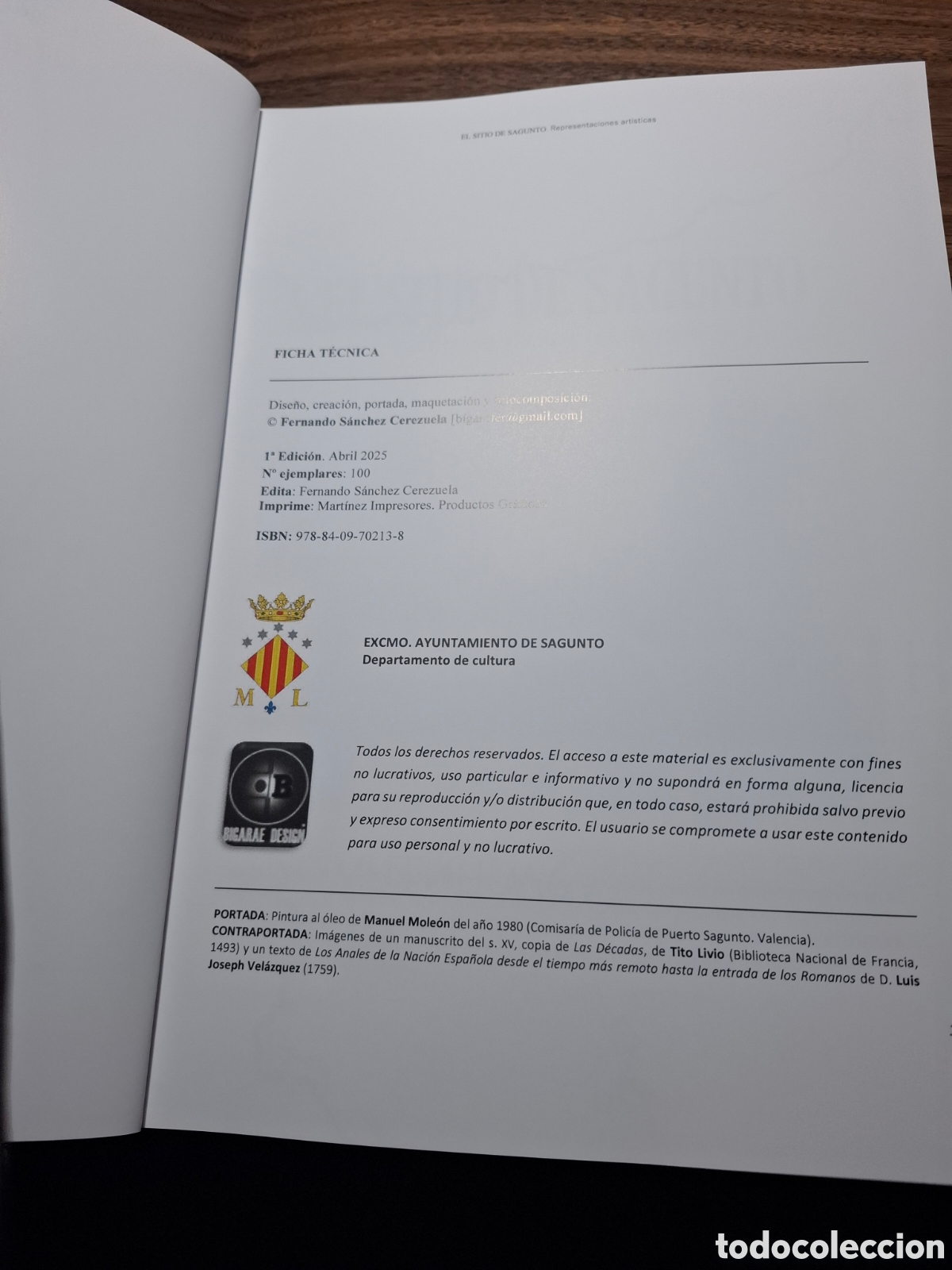 Libros: El Sitio de Sagunto. Representaciones - Foto 2
