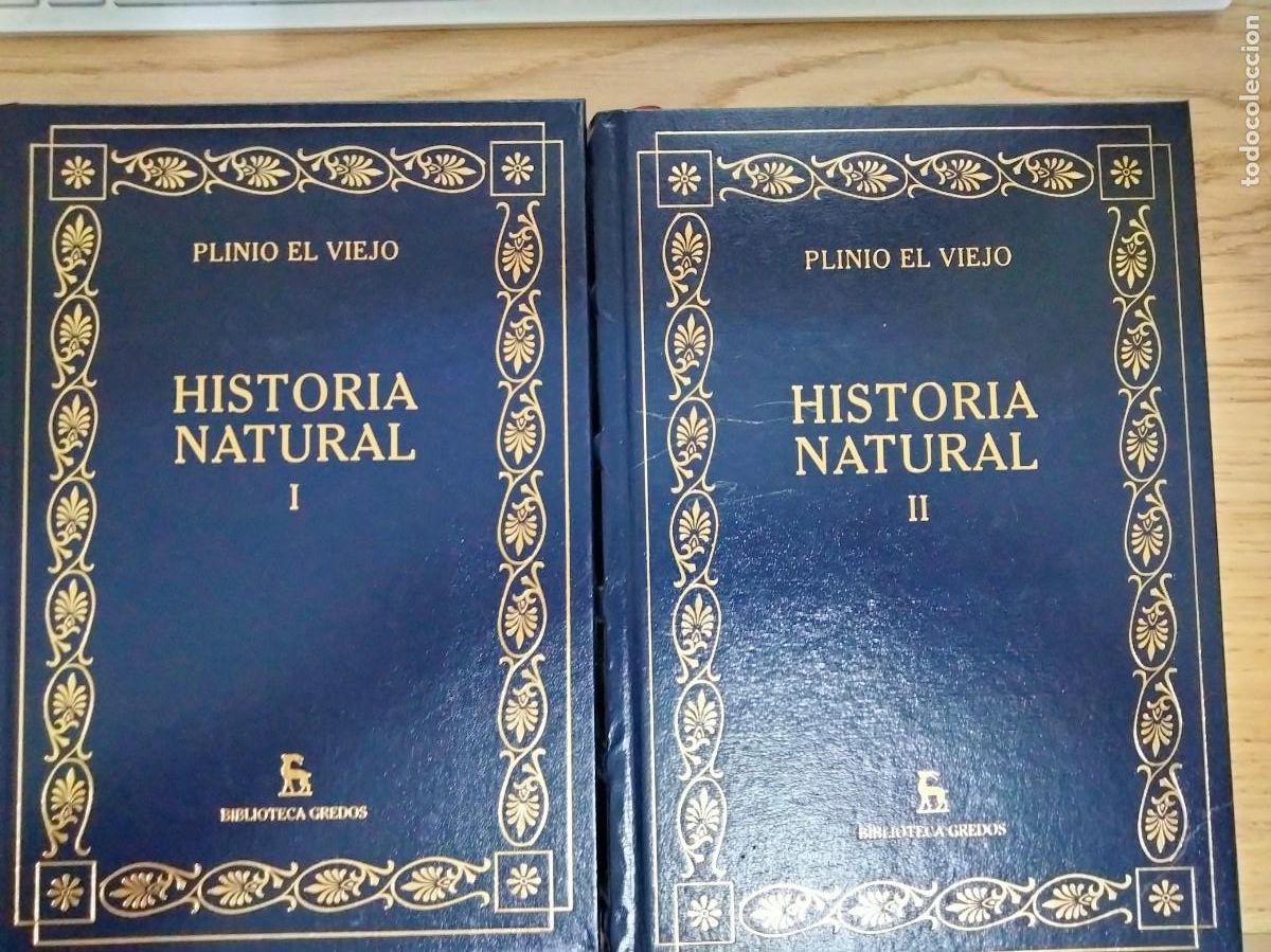Libros: Plinio el Viejo. Historia Natural I y II. Biblioteca Gredos. Historia de Roma. Biolog&iacute;a.