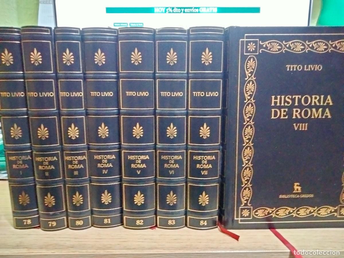 Libros: Tito Livio. Historia de Roma desde su fundaci&oacute;n. Gredos. Ab urbe condita. Literatura latina