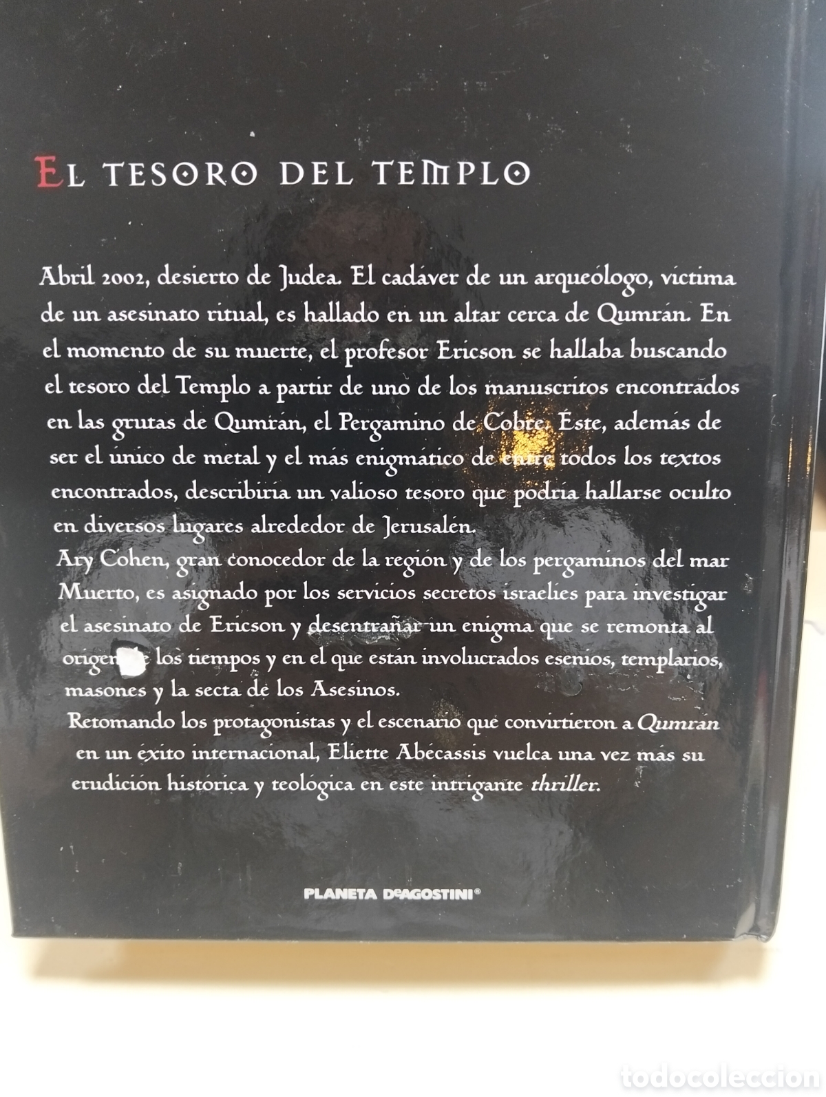 Libros: EL TESORO DEL TEMPLO / ELIETTE ABECASSIS - Foto 2