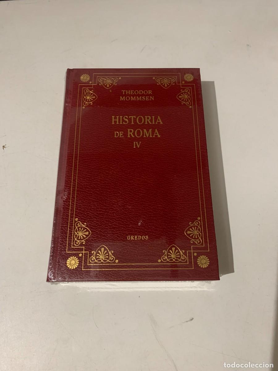 Libros: NUEVO THEODOR MOMMSEN HISTORIA ROMA IV GREDOS RBA
