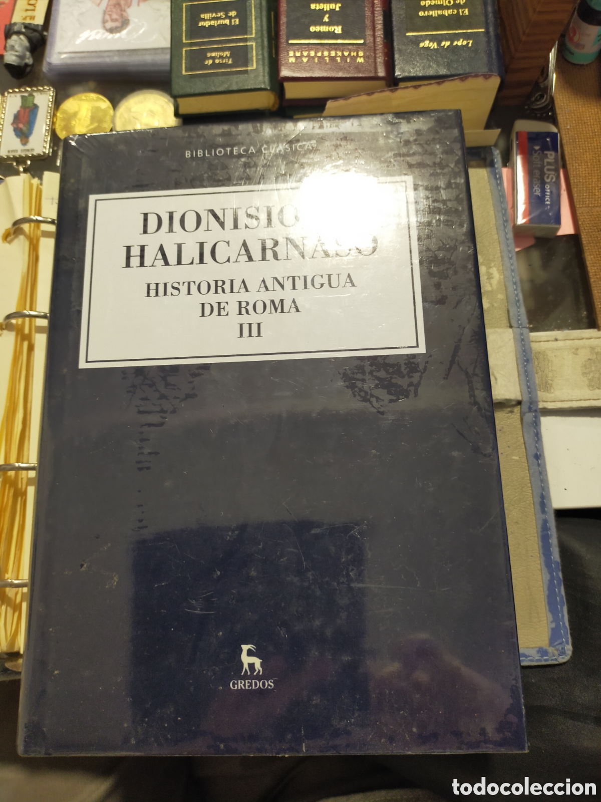 Libros: HISTORIA ANTIGUA DE ROMA III DIONISIO DE HALICARNASO GREDOS NUEVO Y PRECINTADO