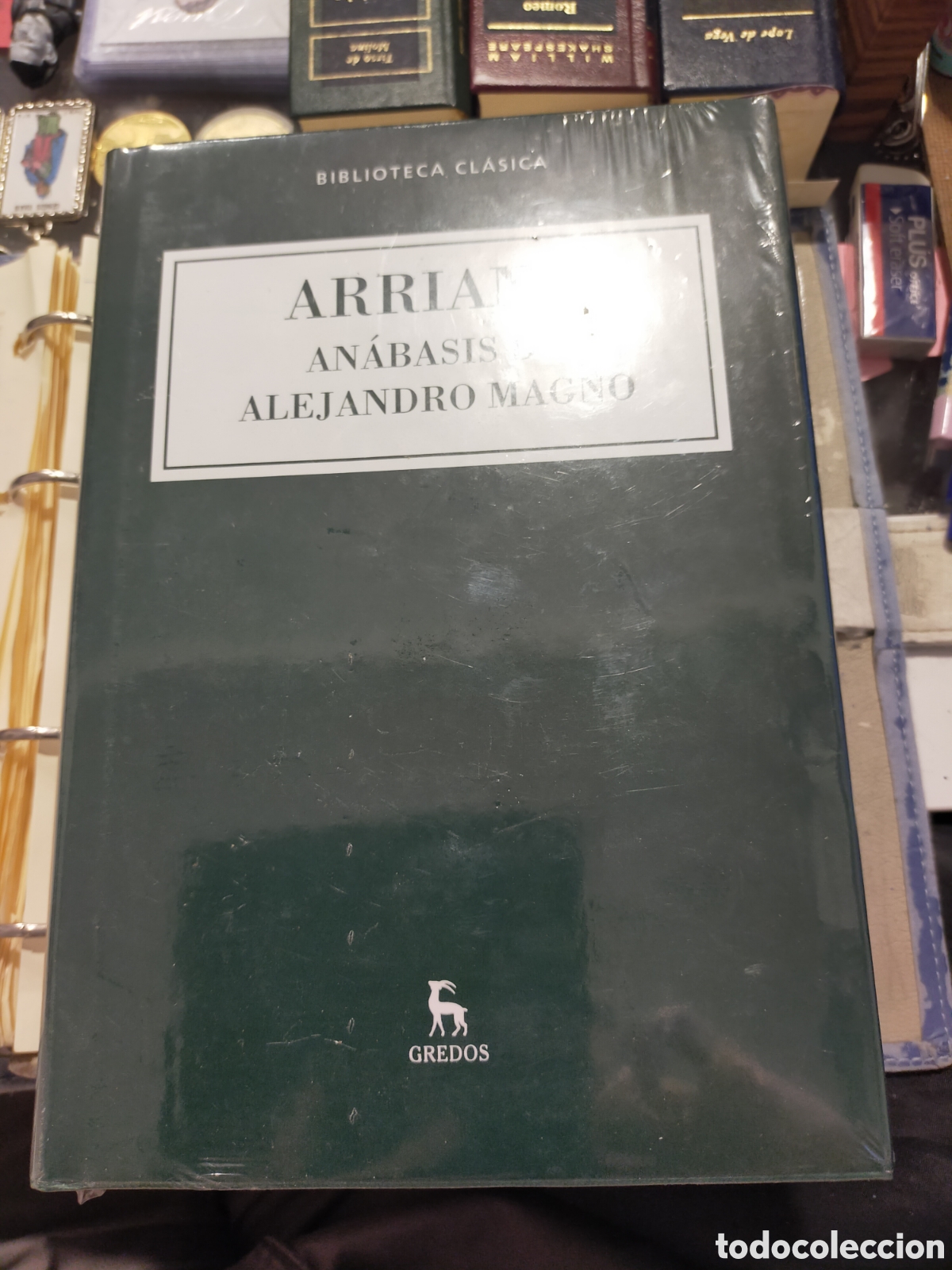 Libros: ANABASIS DE ALEJANDRO MAGNO ARRIANO GREDOS NUEVO Y PRECINTADO