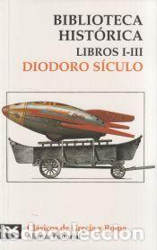 Libros: Biblioteca hist&oacute;rica - Diodoro S&iacute;culo