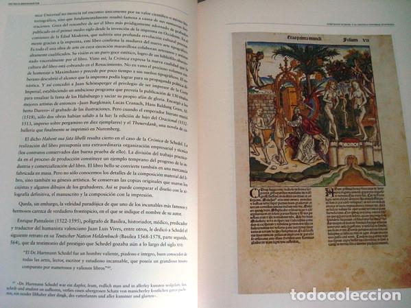 Libros: Libro estudio del facs&iacute;mil Liber Chronicarum de Silo&eacute; - Foto 2