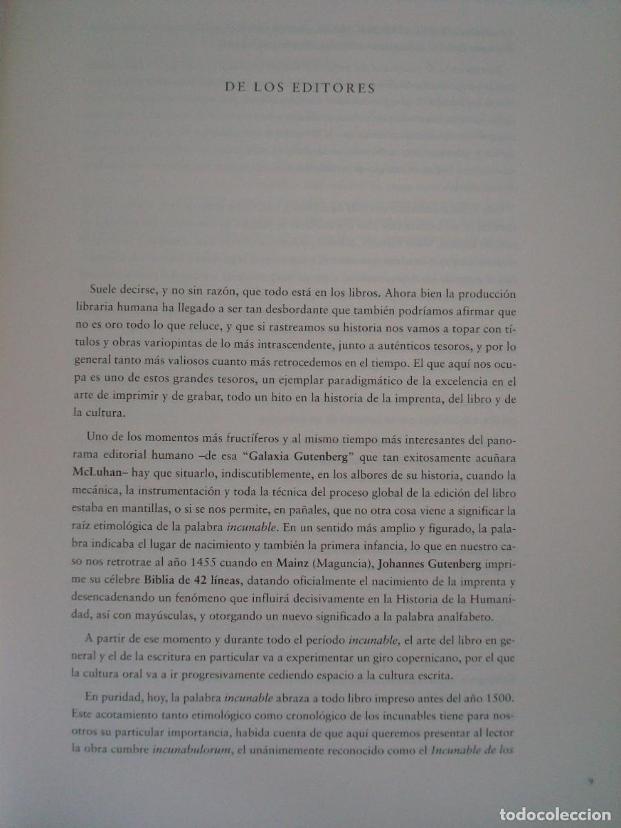 Libros: Libro estudio del facs&iacute;mil Liber Chronicarum de Silo&eacute; - Foto 4