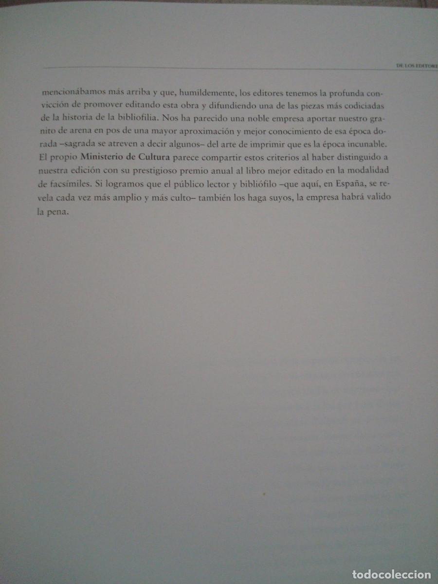 Libros: Libro estudio del facs&iacute;mil Liber Chronicarum de Silo&eacute; - Foto 8