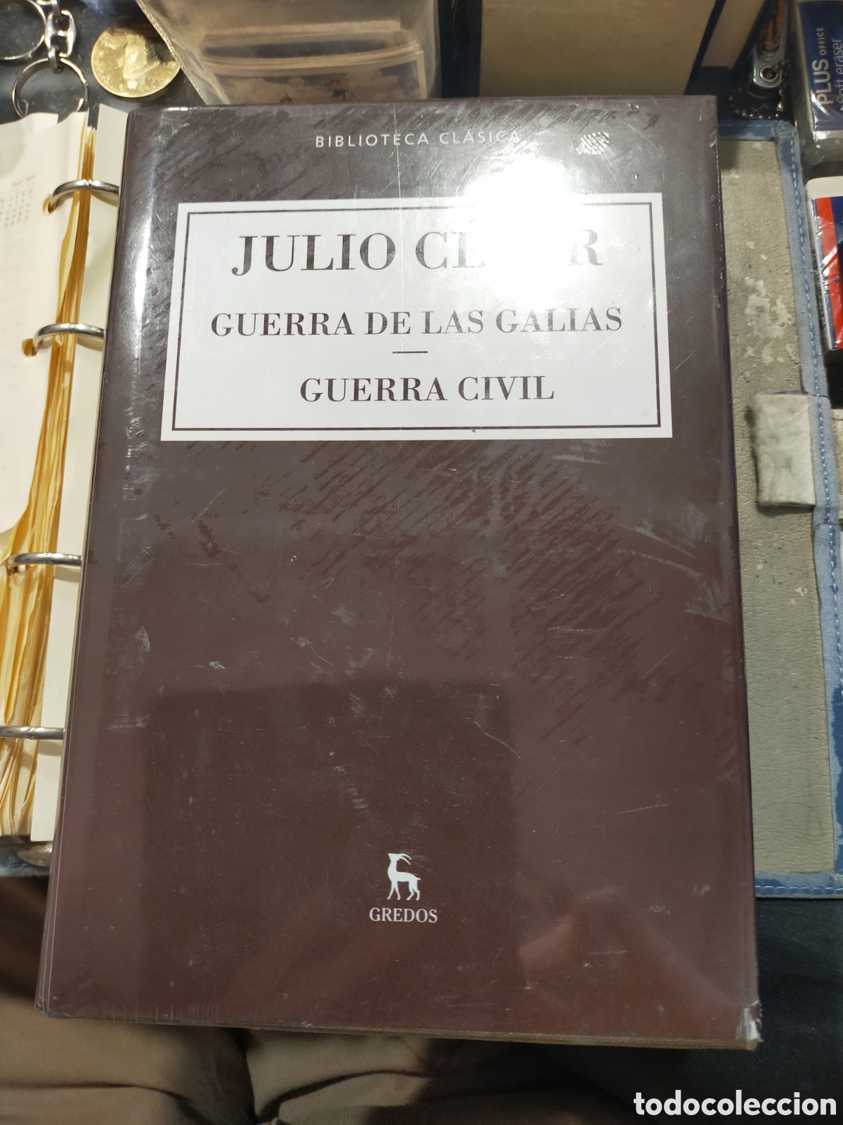 Libros: GUERRA DE LAS GALIAS GUERRA CIVIL JULIO CESAR GREDOS NUEVO Y PRECINTADO