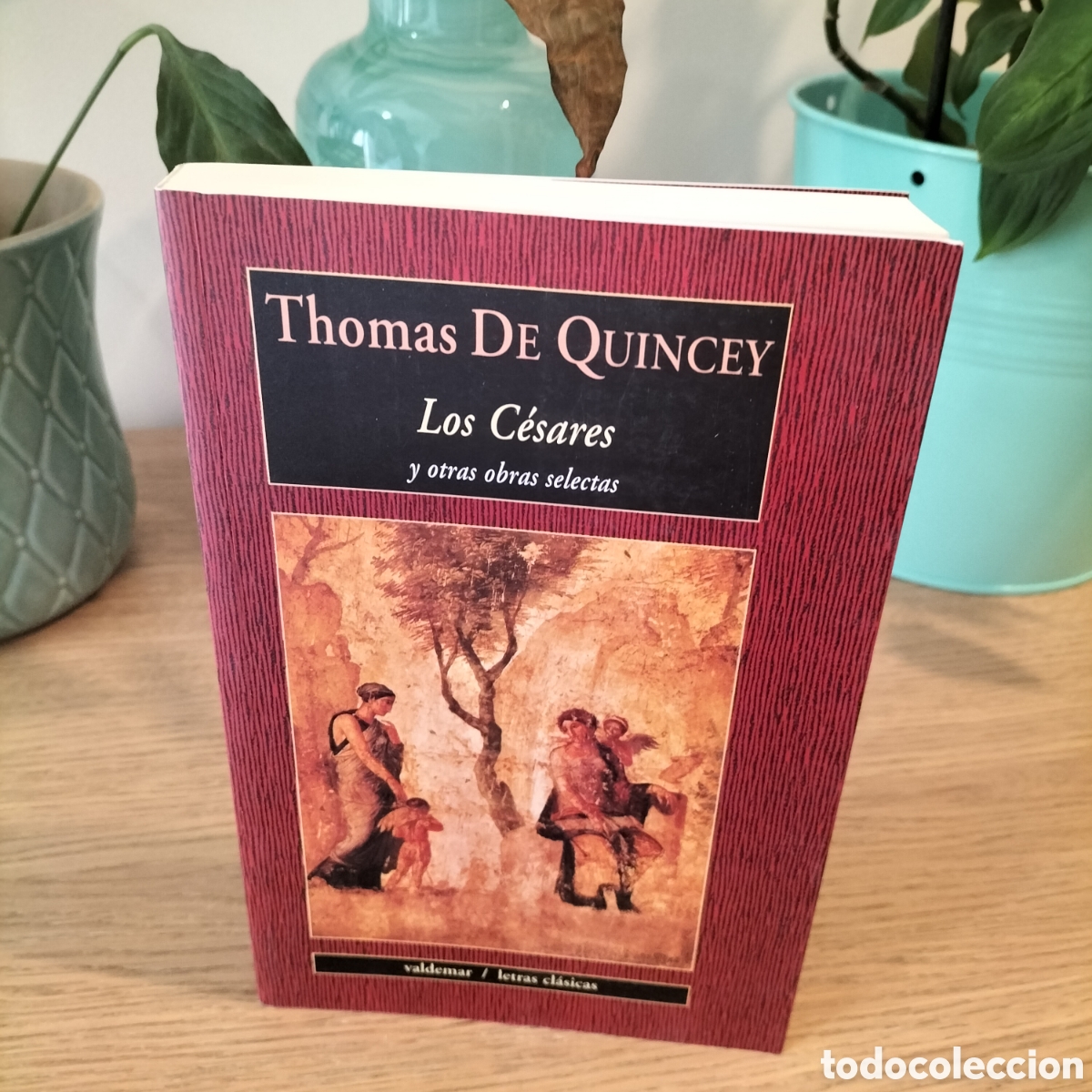 Libros: LIS C&Eacute;SARES - THOMAS DE QUINCEY - VALDEMAR LETRAS CL&Aacute;SICAS - TOTALMENTE NUEVO