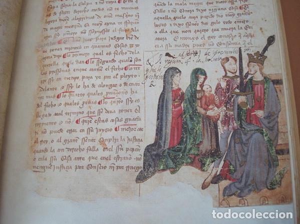 Libros: Castigos e Documentos del Rey Don Sancho, s. XIII. Facs&iacute;mil - Foto 6