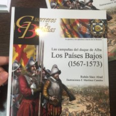 Livros: GUERREROS Y BATALLAS Nº129 LOS PAÍSES BAJOS (1567-1573). Lote 306706248