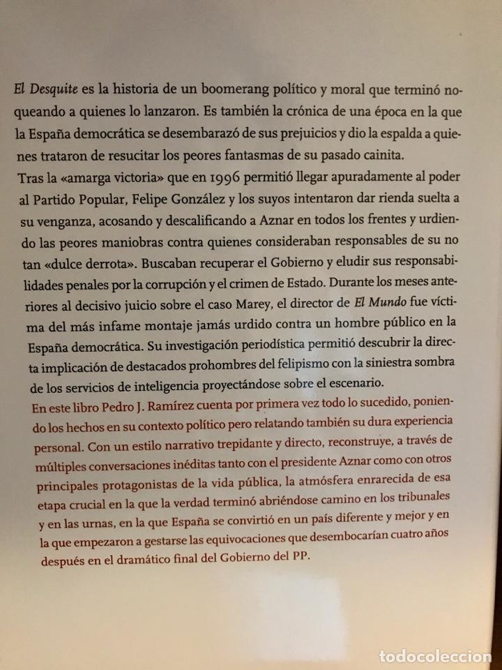 Libros: LIBRO - EL DESQUITE DE PEDRO J. RAMIREZ - LA ESFERA DE LOS LIBROS - Foto 3