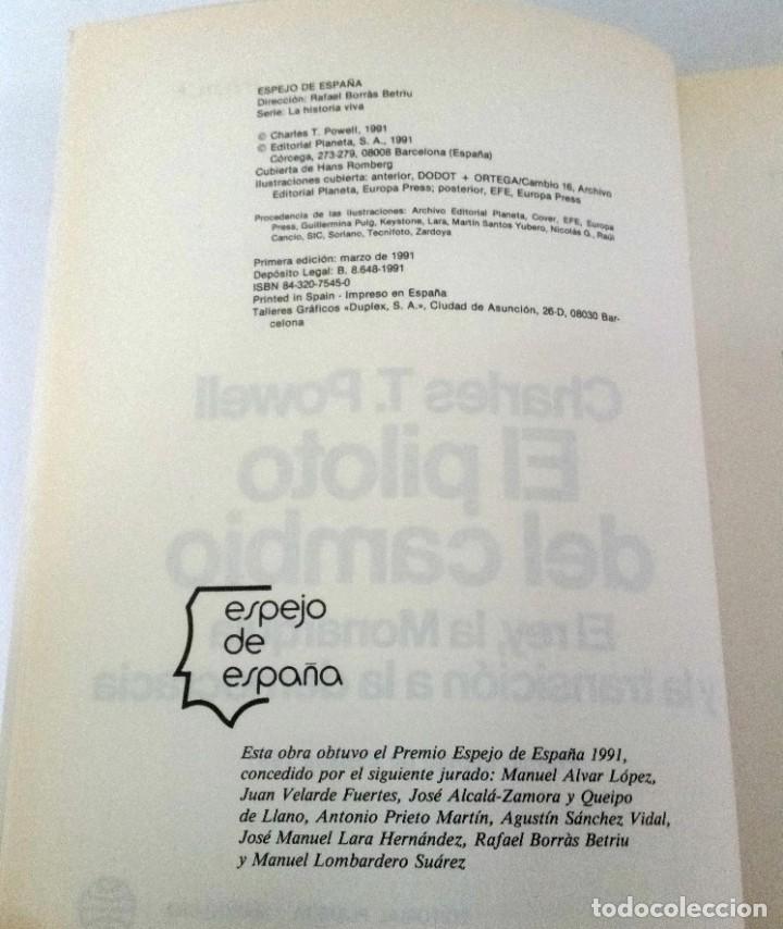 Libros: El piloto del cambio. Charles T. Powell