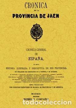 Libros: Cronica De La Provincia De Jaen. - Foto 1