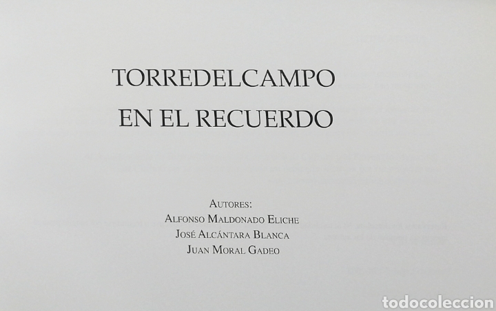 Libros: TORREDELCAMPO EN EL RECUERDO - Foto 5