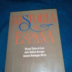 Libros: HISTORIA DE ESPAÑA, EDITORIAL LABOR. MANUEL TUÑON DE LARA, JULIA VALDEON BARUQUE, ANTONIO DOMÍNGUEZ.. Lote 253780145