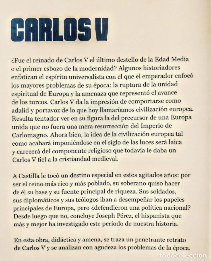 Libros: CARLOS V- JOSEPH PEREZ - Foto 2