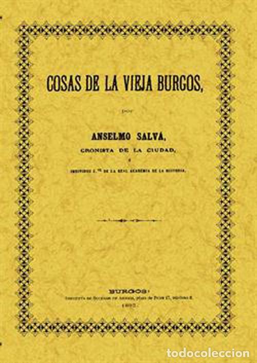 Libros: Cosas De La Vieja Burgos - Foto 1
