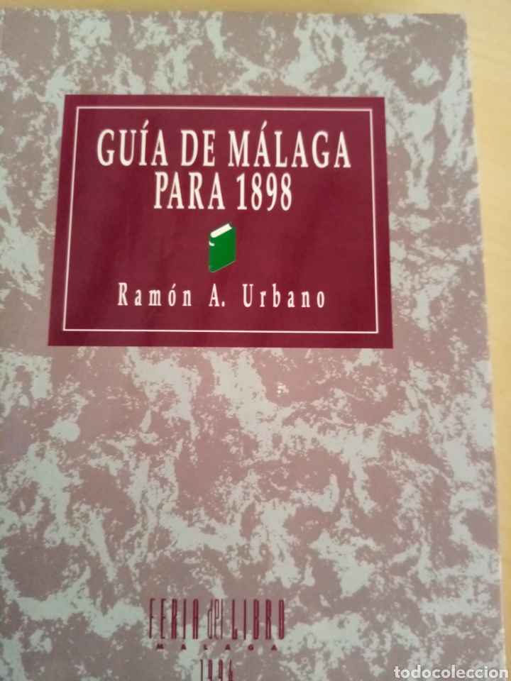 Libros: Gu&iacute;a de M&aacute;laga para 1898 - Foto 1
