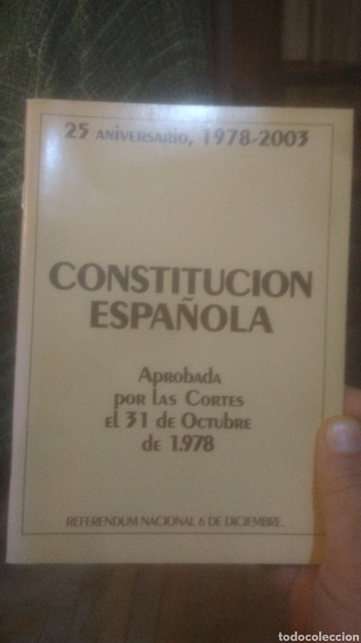 Libros: CONSTITUCION DE 1978. EDICION CONMEMORATIVA 25 ANIVERSARIO. A ESTRENAR. VER FOTOS - Foto 1 - 303000678