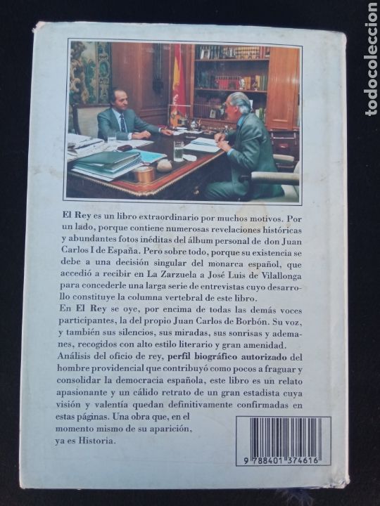 Libros: EL REY(JOSE LUIS DE VILALLONGA) - Foto 2