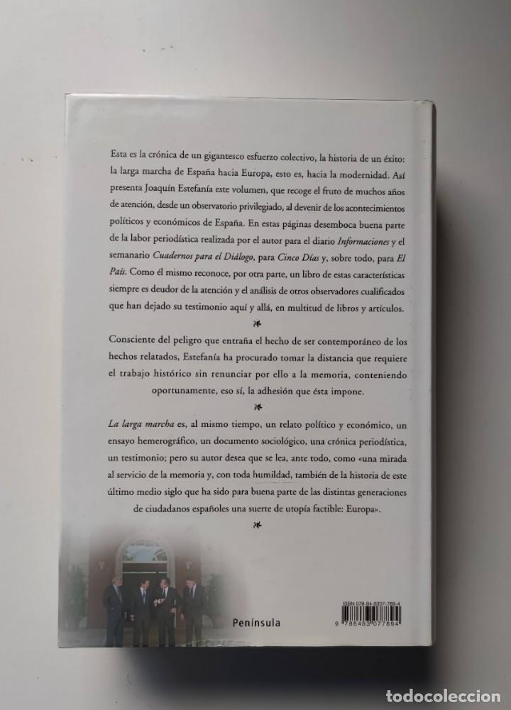 Libros: Libro LA LARGA MARCHA(JOAQUIN ESTEFANIA) PENINSULA - Foto 2