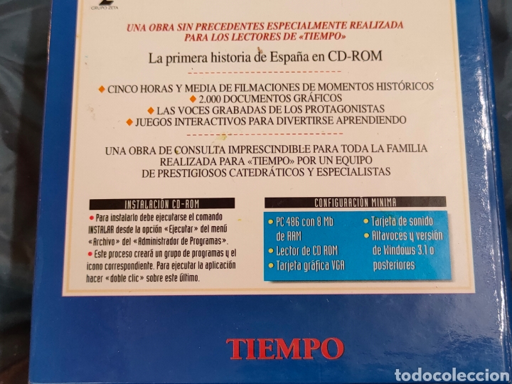 Libros: PC-CDROM HISTORIA DE ESPA&Ntilde;A - Foto 2