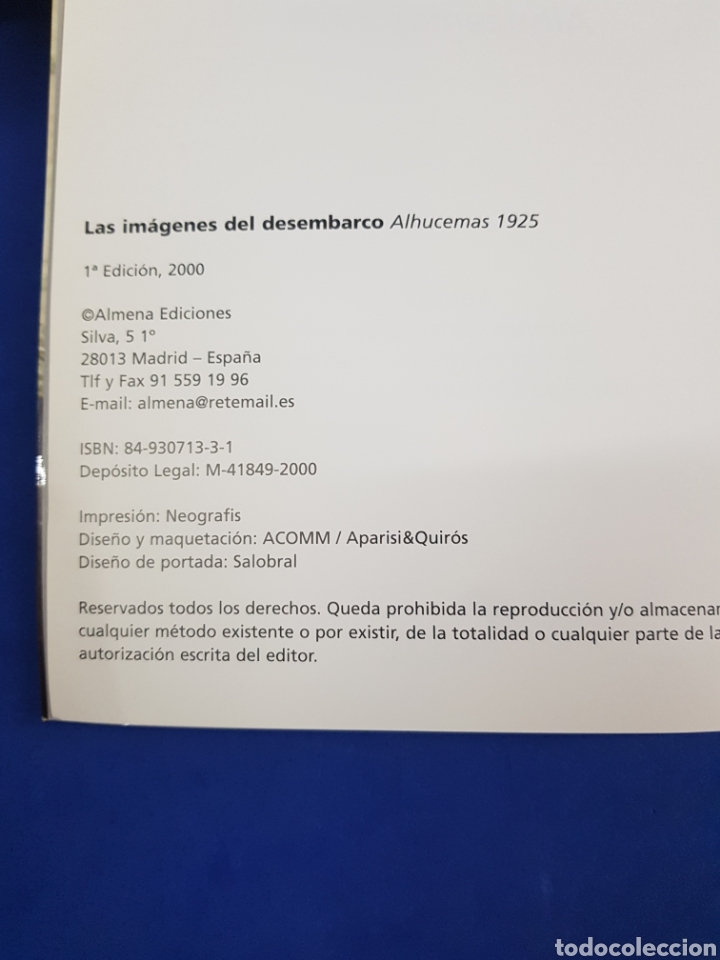 Libros: Las Imagrnes del desembarco, Alhucemas 1925, a&ntilde;o 2000 - Foto 2