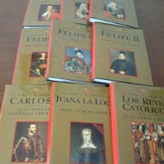 Libros: LOS REYES DE ESPAÑA. LOTE 9 LIBROS. PLANETA 1996-1998