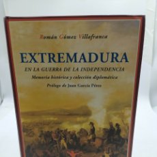 Libros: EXTREMADURA EN LA GUERRA DE LA INDEPENDENCIA. ROMÁN GÓMEZ VILLAFRANCA. Lote 364811446