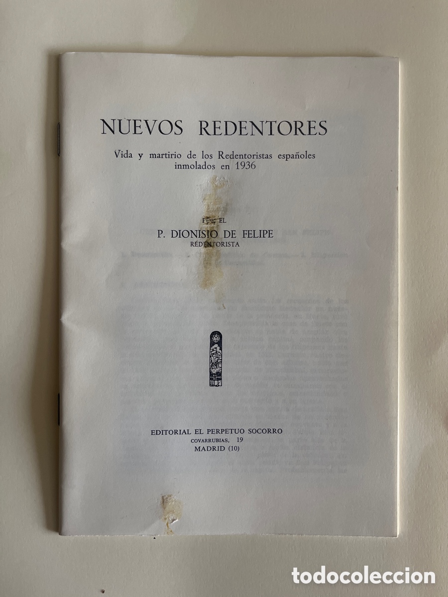 Libros: Nuevos redentores 1936 Cuenca - Foto 1
